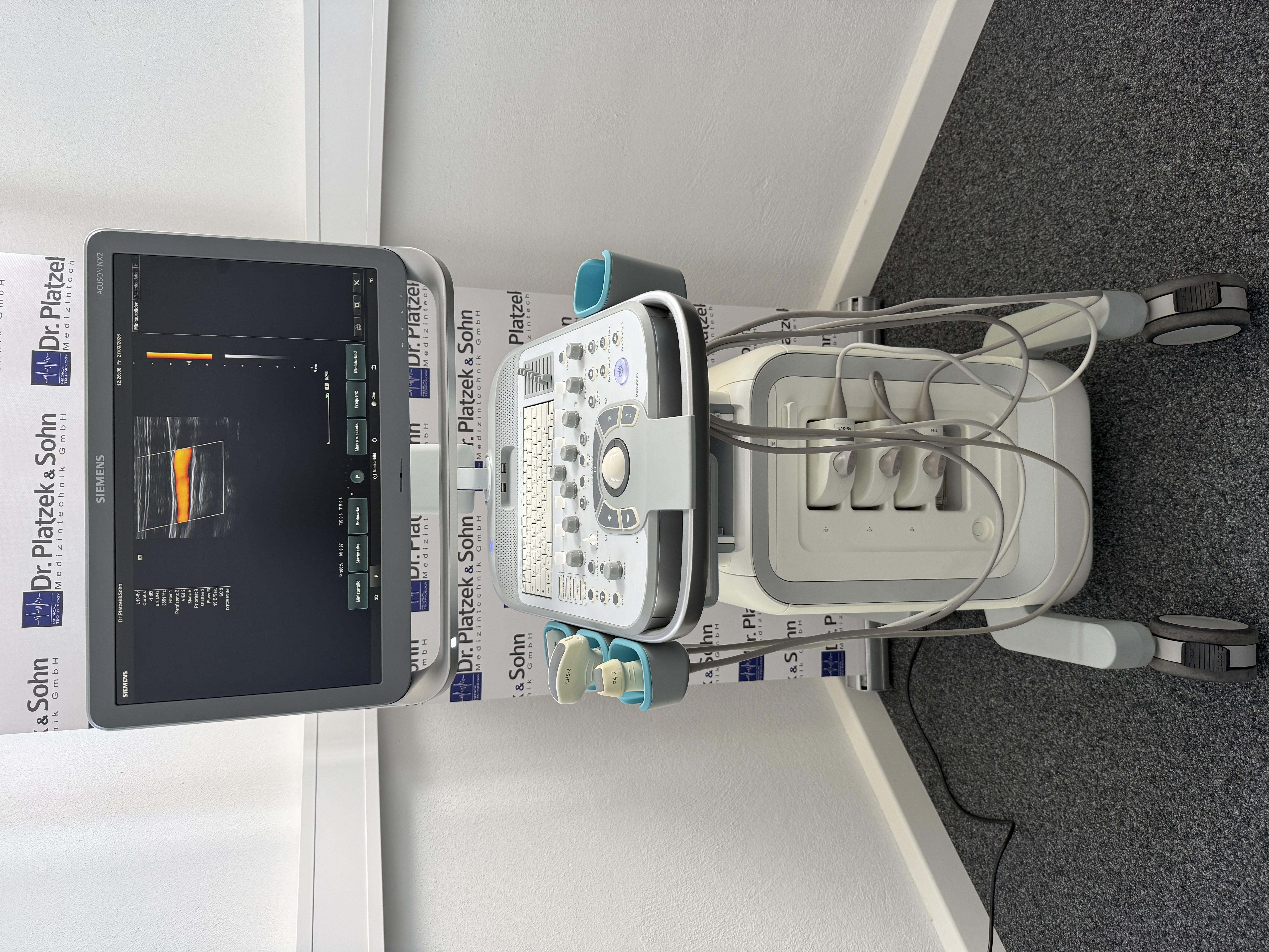 Siemens Acuson NX2 Ultraschallgerät Kardiologie – Bild 6