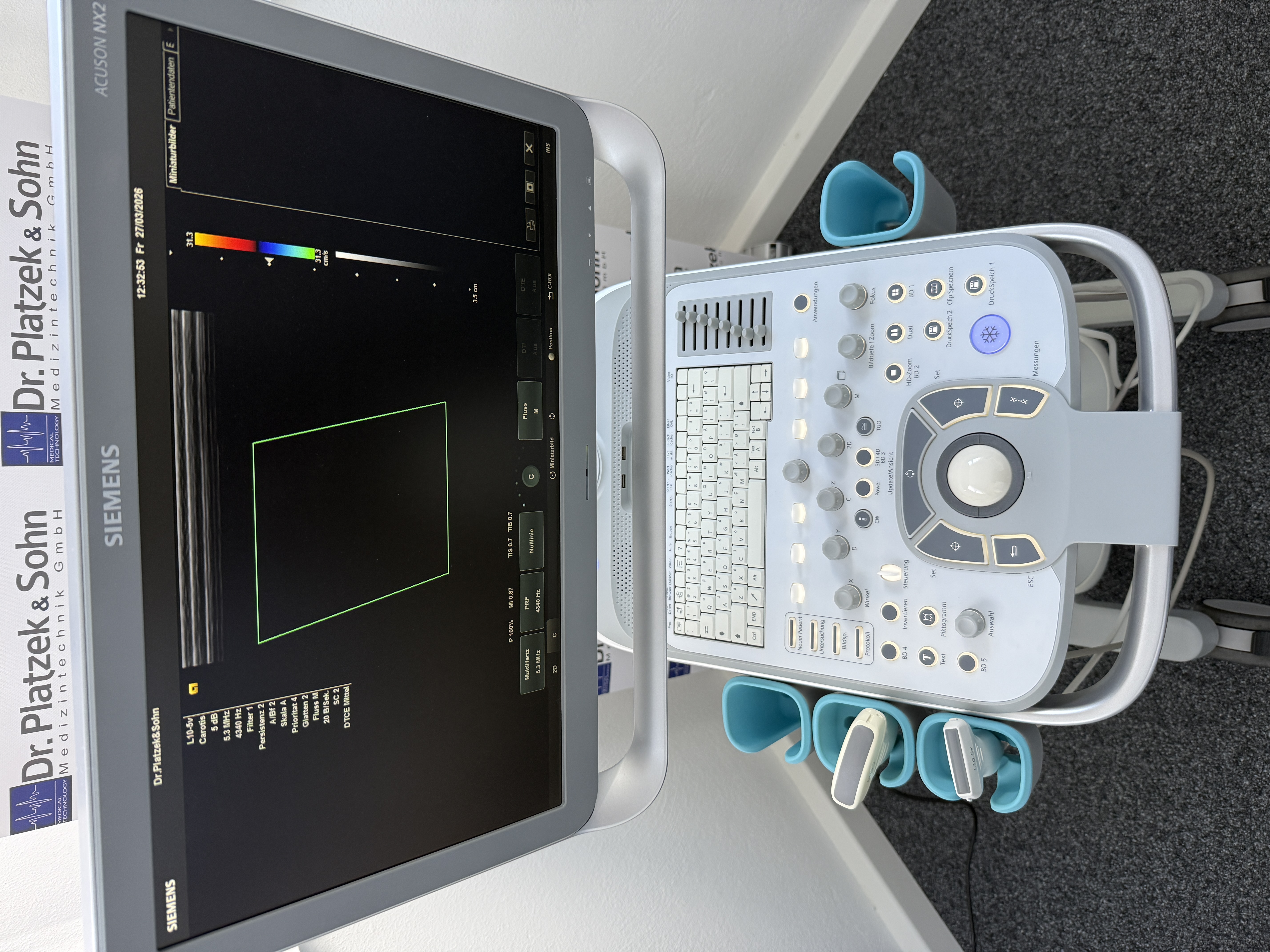 Siemens Acuson NX2 Ultraschallgerät – Bild 4