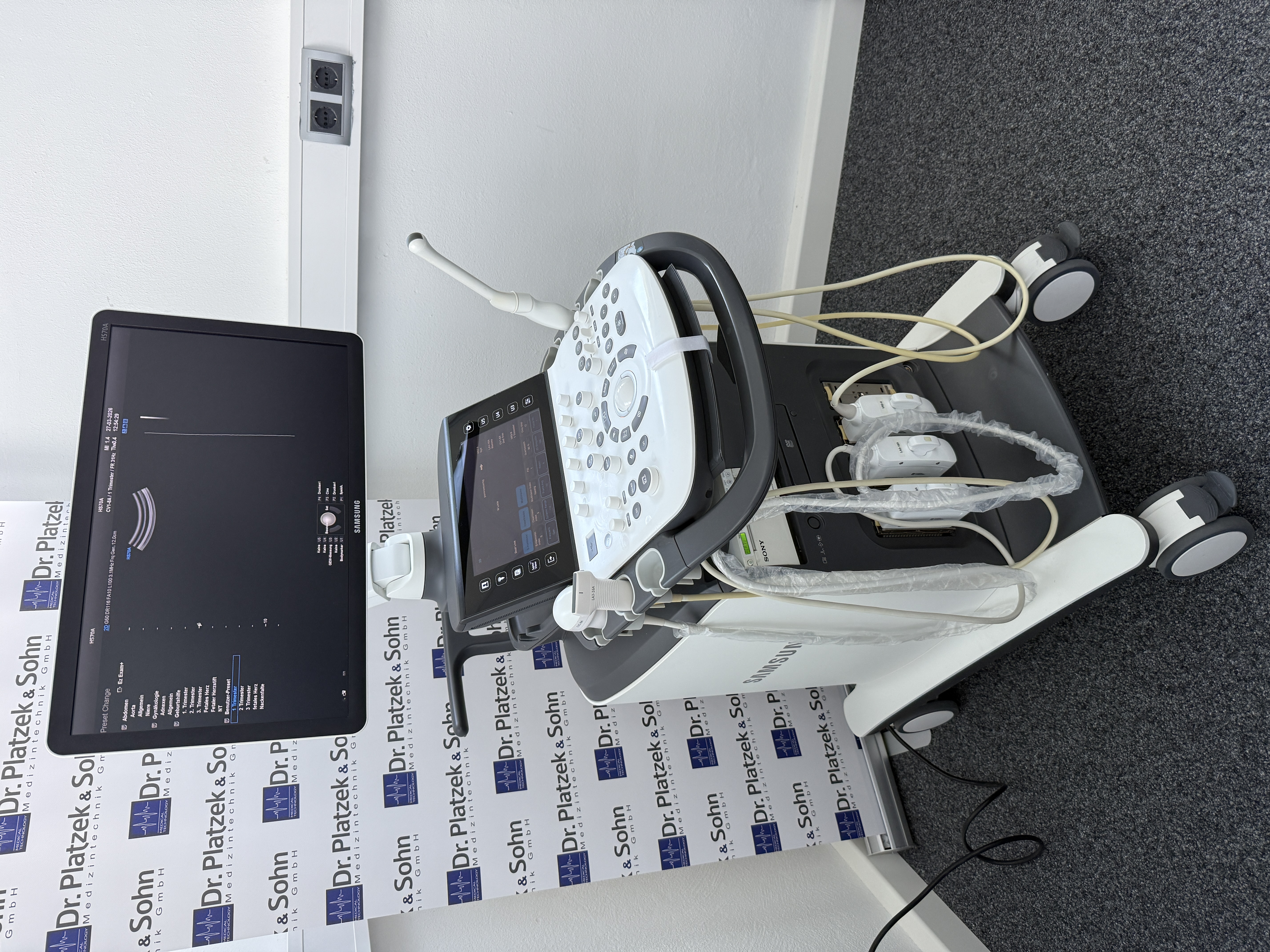 Samsung HS70A Ultraschallgerät Gynäkologie